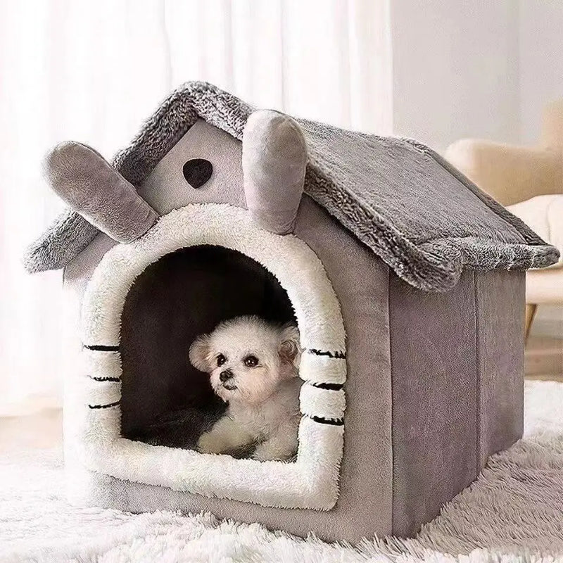 Wallypaw Cozy Hideaway Pet Bed