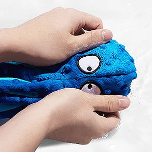 Pet Plush Dog Toy Voice Octopus Shell Puzzle Toy Bite Resistant Interactive Pet Dog Teeth Cleaning Chew Toy Pet Supplies