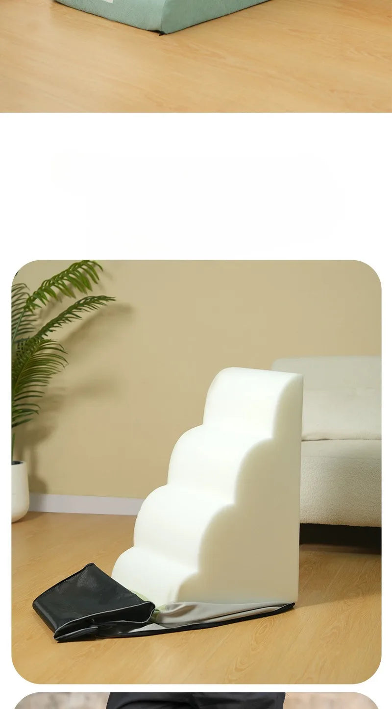 Pet Step Stair Dog/Cat Ramp Ladder Memory Foam Sponge Dogs Sofa Removable and Washable Training Pet Ramp Stairs Pet Supplies