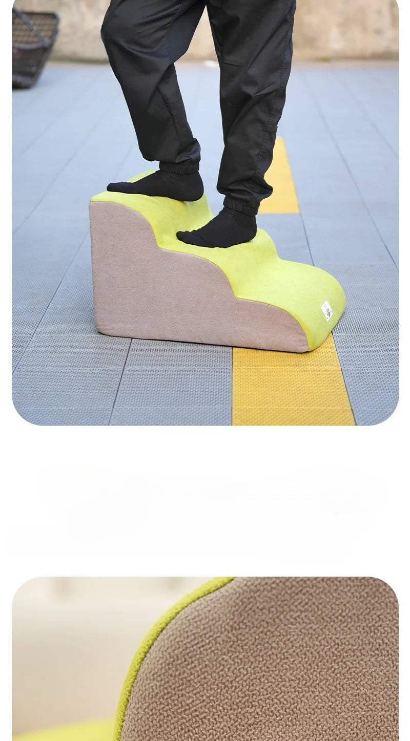 Pet Step Stair Dog/Cat Ramp Ladder Memory Foam Sponge Dogs Sofa Removable and Washable Training Pet Ramp Stairs Pet Supplies