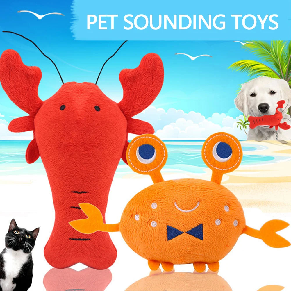 1Pc Pet Toys Fruit Animals Cartoon Dog Toy Stuffed Squeaking Cute Plush Puzzle for Dogs Cat Chew Squeaker Squeaky Toy