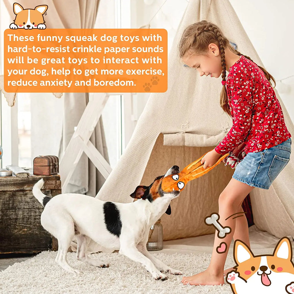 Pet Plush Dog Toy Voice Octopus Shell Puzzle Toy Bite Resistant Interactive Pet Dog Teeth Cleaning Chew Toy Pet Supplies