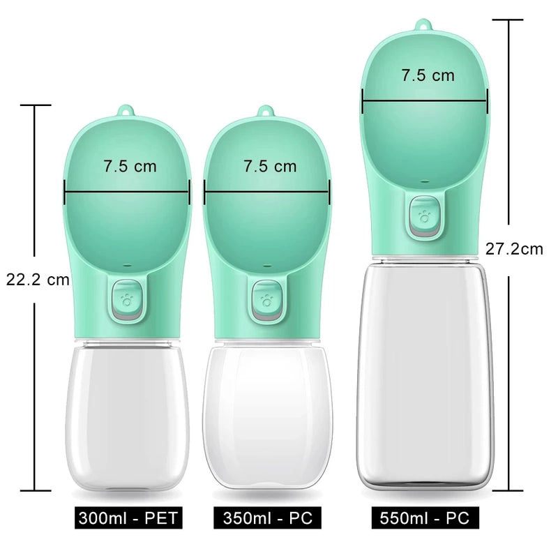 Wallypaw Everyday Portable Pet Water Bottle
