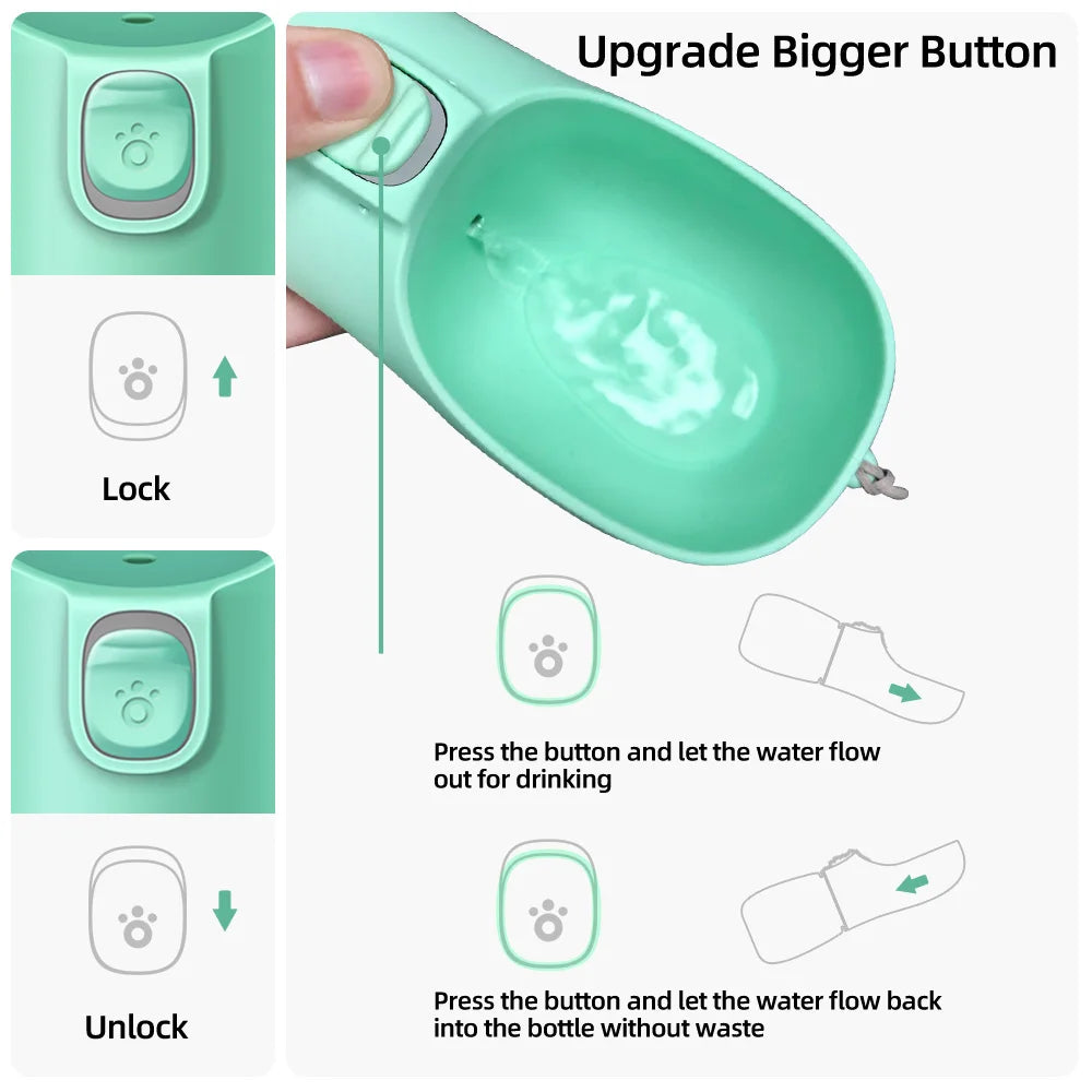 NuvaPaw™ Portable Pet Water Bottle